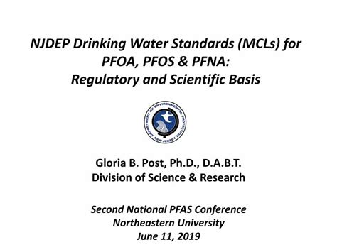 bottle water testing requirements pfoa pfos|pfoa in drinking water.